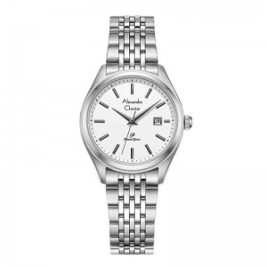 Alexandre Christie AC 1040 Silver White Lady LDBSSSL